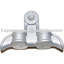 Electrical aluminum alloy Suspension clamp hot-dip galvanized electric pole metal parts power pole line hardware link fitting